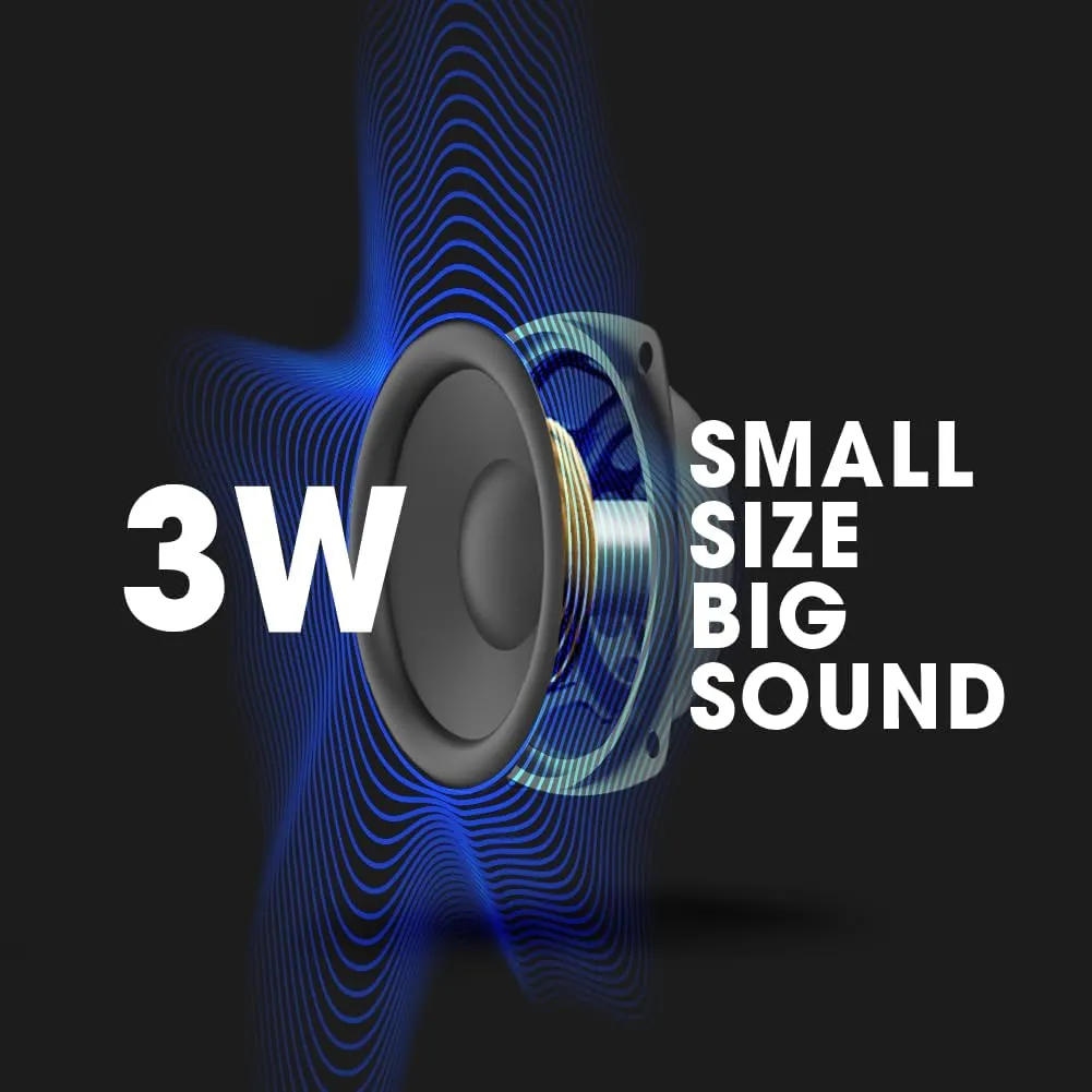 SOAR NCAA Unisex Shockbox LED Wireless Bluetooth Speaker