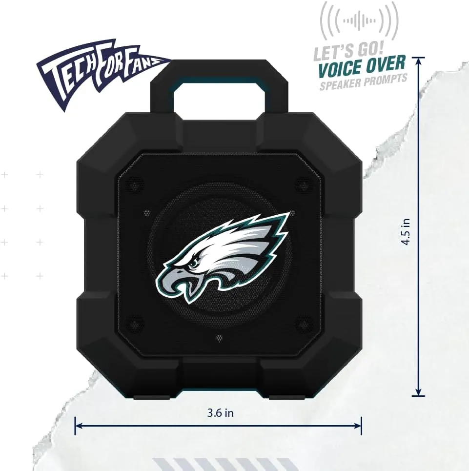 SOAR NCAA Unisex Shockbox LED Wireless Bluetooth Speaker