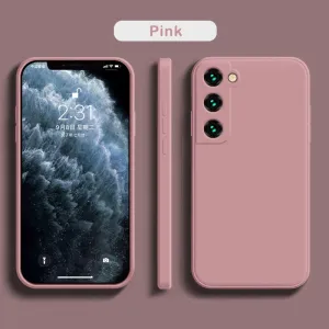 Soft Liquid Silicone Case For Samsung Galaxy A Series