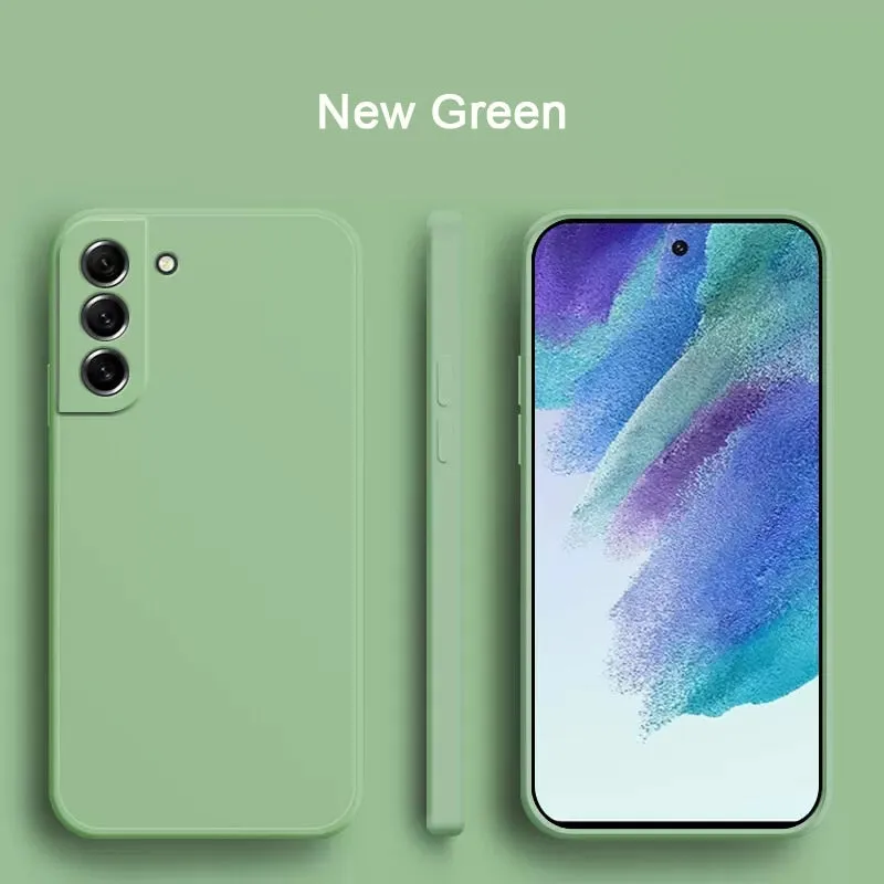 Soft Liquid Silicone Case For Samsung Galaxy