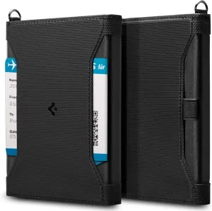 Spigen Life Passport Card Cover Holder Wallet Travel Documents Organizer Protector Accessories with RFID Blocking Technology SIM Card Pin Included