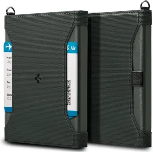 Spigen Life Passport Card Cover Holder Wallet Travel Documents Organizer Protector Accessories with RFID Blocking Technology SIM Card Pin Included