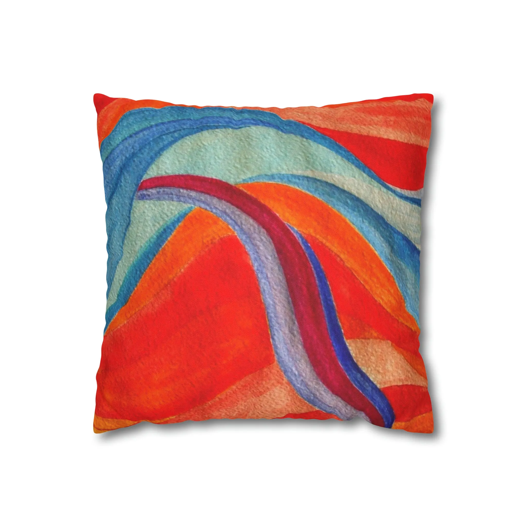 Spun Polyester Square Pillow Case