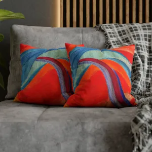 Spun Polyester Square Pillow Case