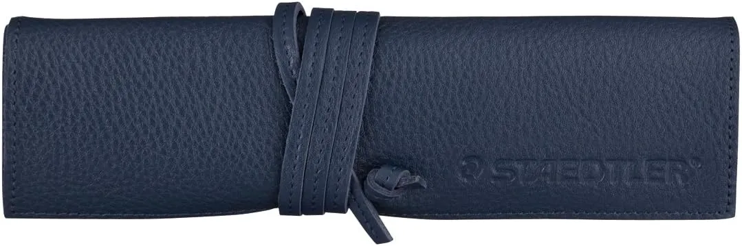 Staedtler Pencil Case Leather Pencil Case Navy 900LC-NA