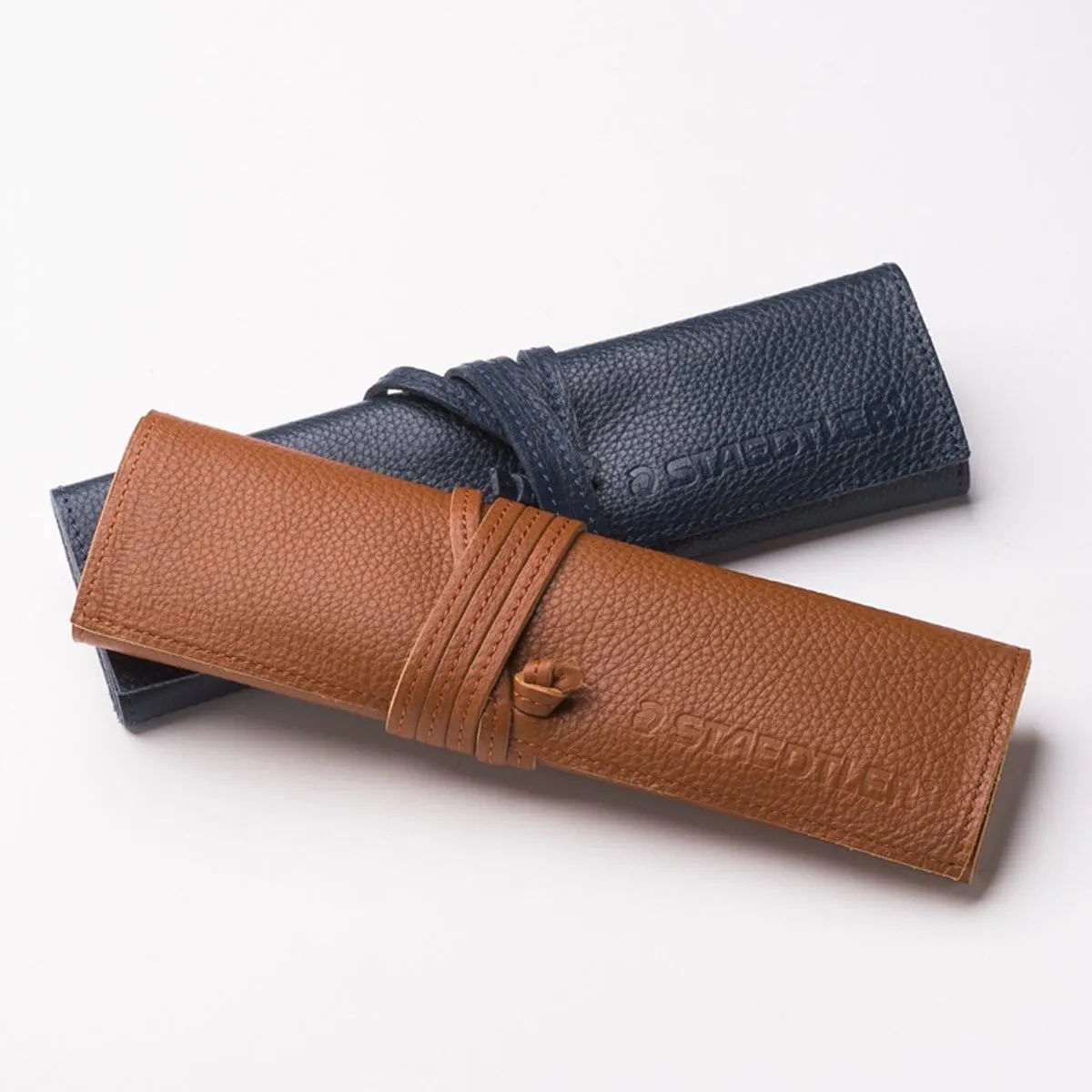 Staedtler Pencil Case Leather Pencil Case Navy 900LC-NA