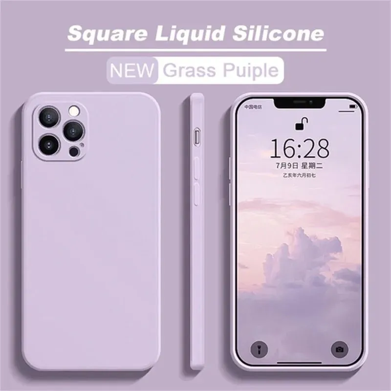 Stardust Liquid Silicone iPhone Case
