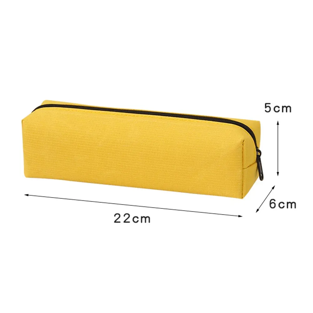 Stylish & Durable Solid Color Pencil Case