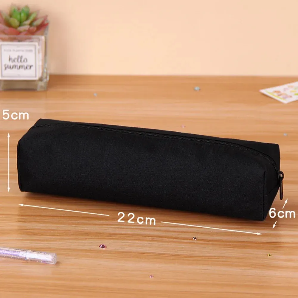 Stylish & Durable Solid Color Pencil Case