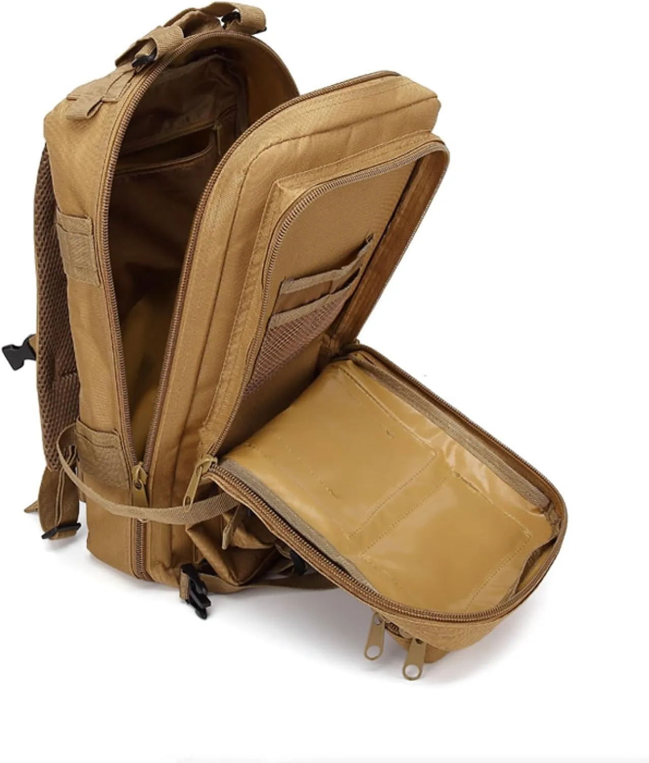 Tactical Backpack Outdoor 3p Camouflage Canvas Backpack Mountaineering Trekking Camping Backpack
