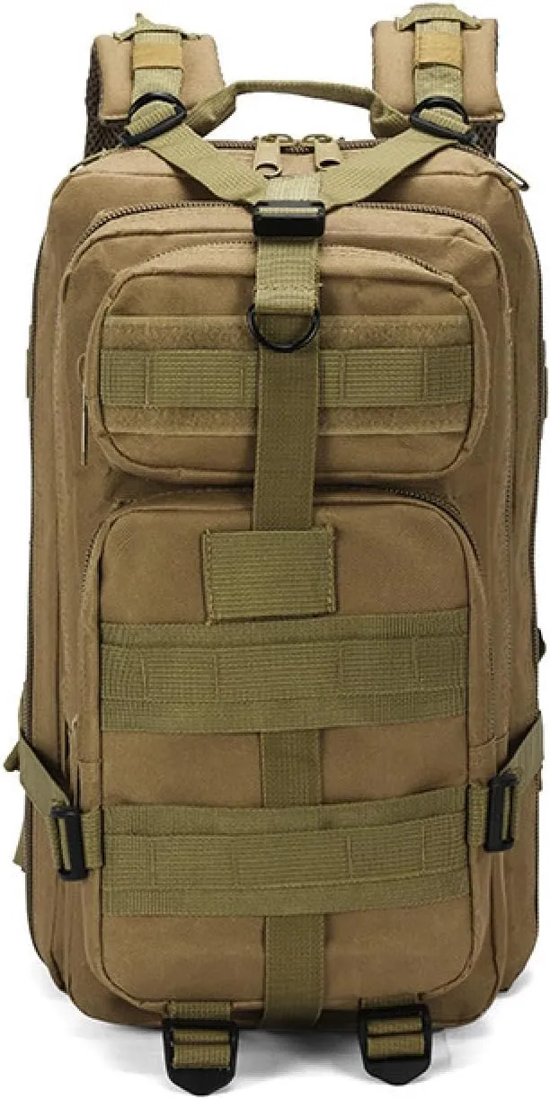 Tactical Backpack Outdoor 3p Camouflage Canvas Backpack Mountaineering Trekking Camping Backpack
