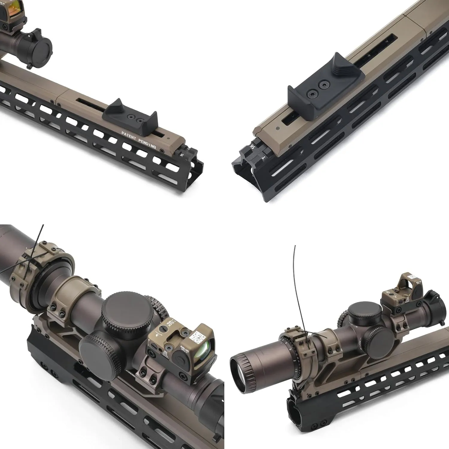 Tactical Fast Zooming System Scope Switch，1.93" Optical Centerline Height Mount，for 30mm/34mm Tube Scopeswitch