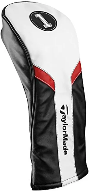TaylorMade Golf DRIVER HEADCOVER,WHITE/BLACK/RED