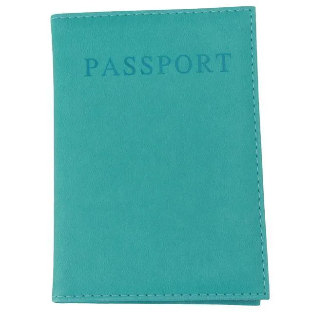 The Leather Travel Passport Holder