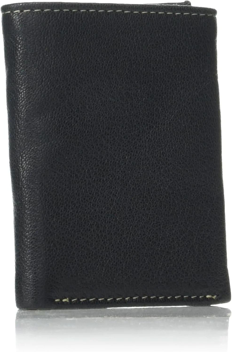 Timberland Men's Leather RFID Blocking Trifold Wallet, Black, One Size