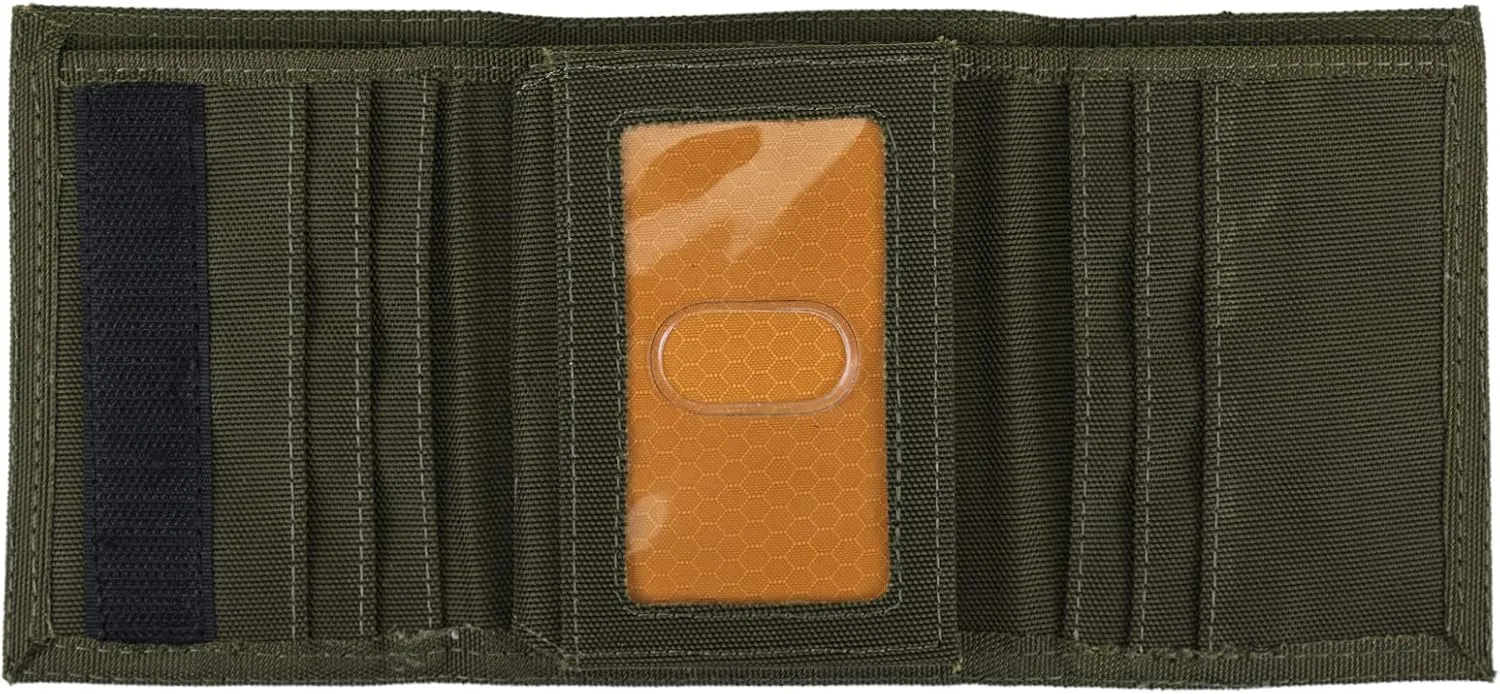 Timberland PRO Men's Cordura Nylon RFID Trifold Wallet with ID Window
