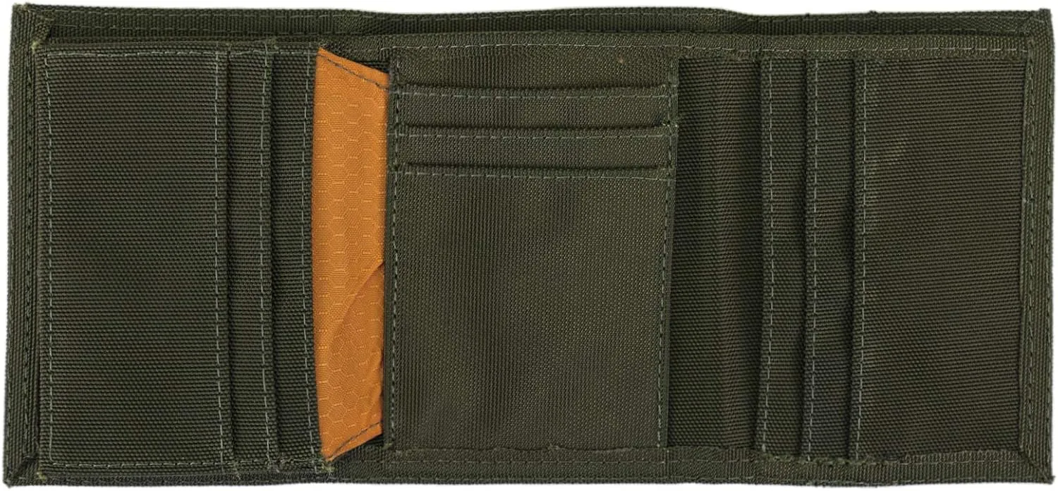 Timberland PRO Men's Cordura Nylon RFID Trifold Wallet with ID Window