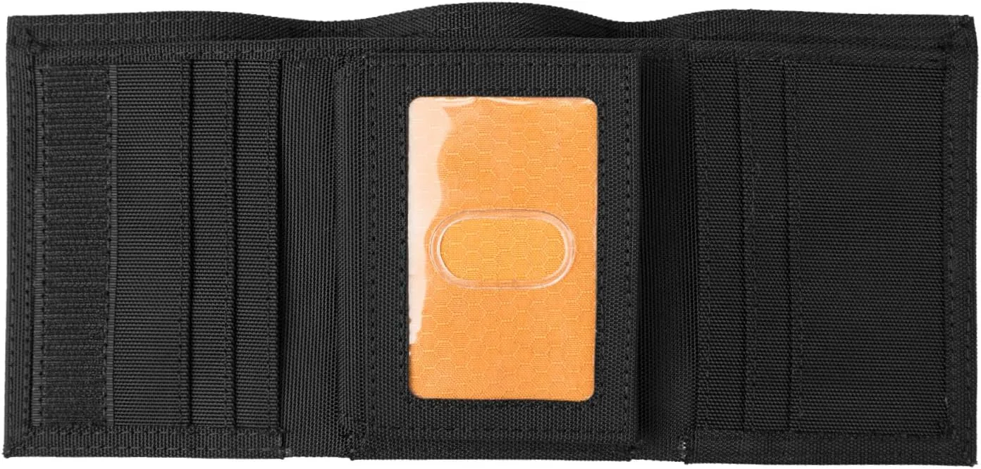 Timberland PRO Men's Cordura Nylon RFID Trifold Wallet with ID Window