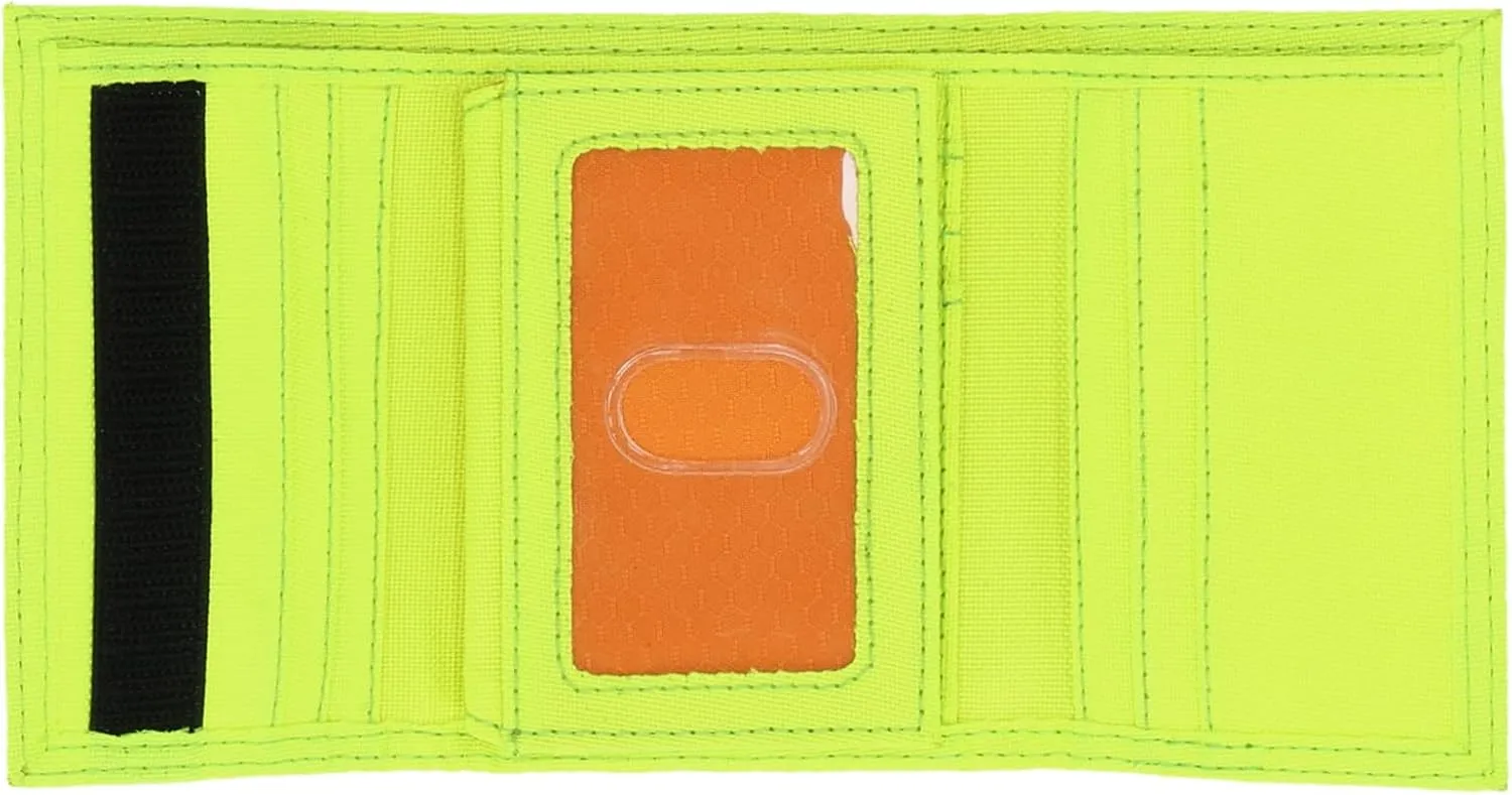 Timberland PRO Men's Cordura Nylon RFID Trifold Wallet with ID Window