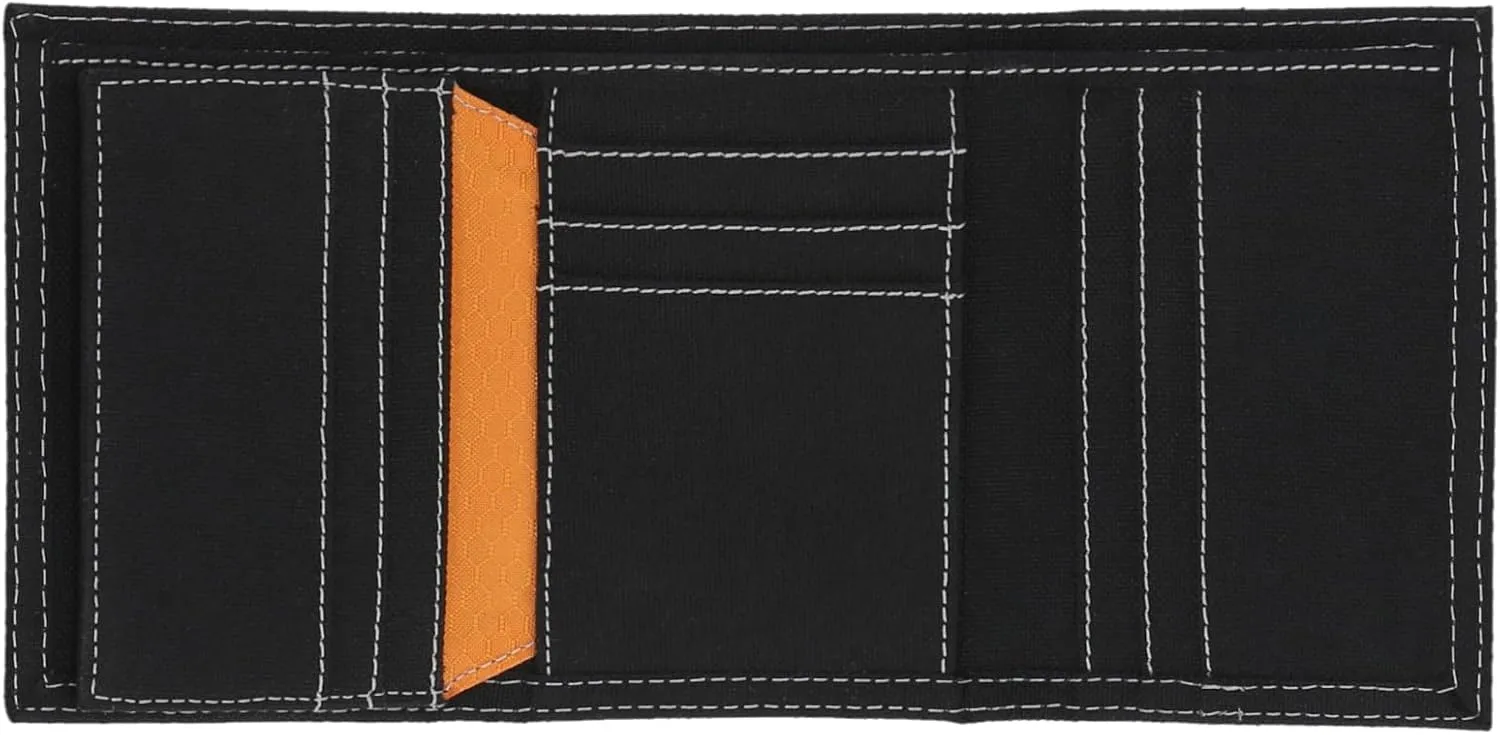 Timberland PRO Men's Cordura Nylon RFID Trifold Wallet with ID Window