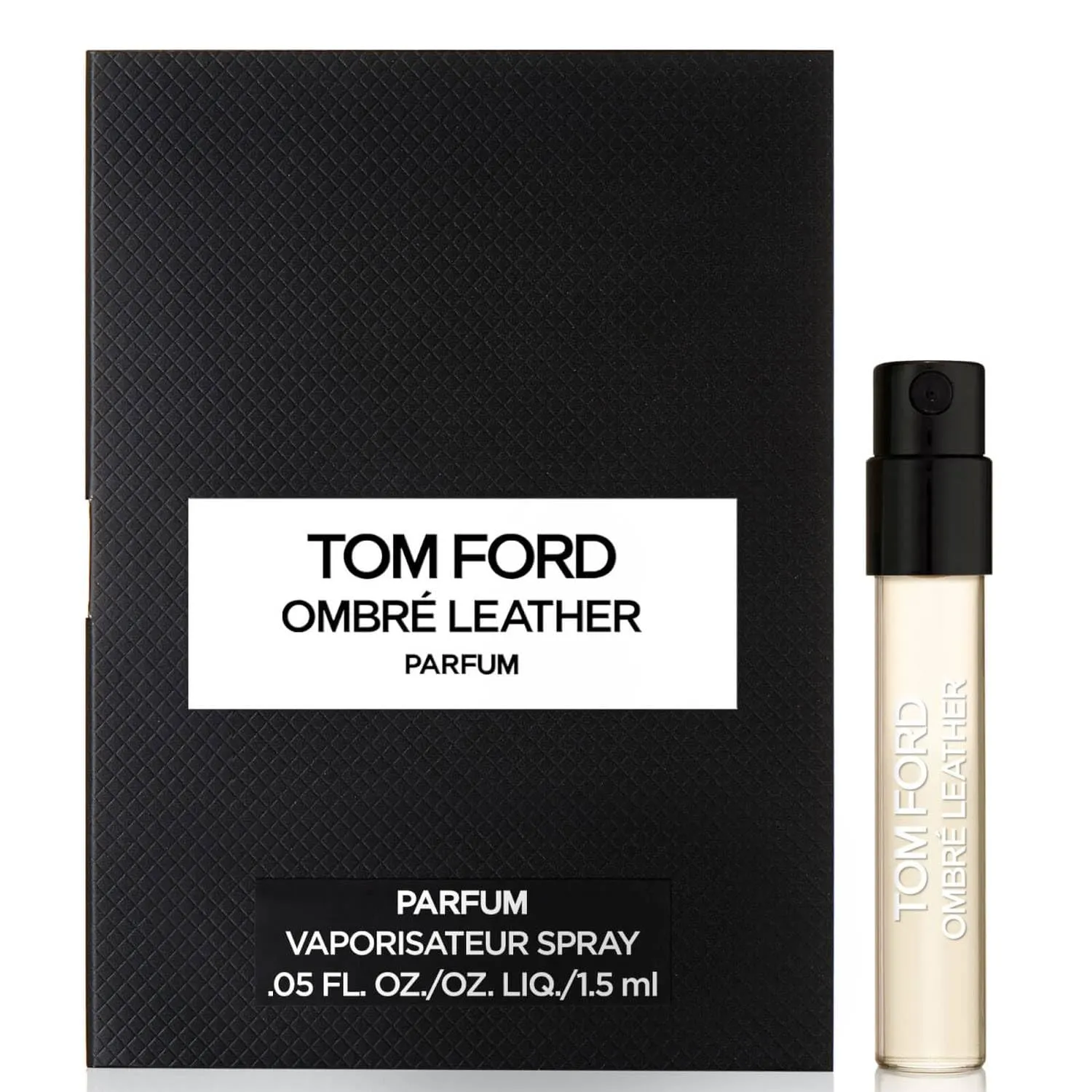 Tom Ford Ombre Leather Parfum For Men 0.05 Ounce Spray Vial Sample