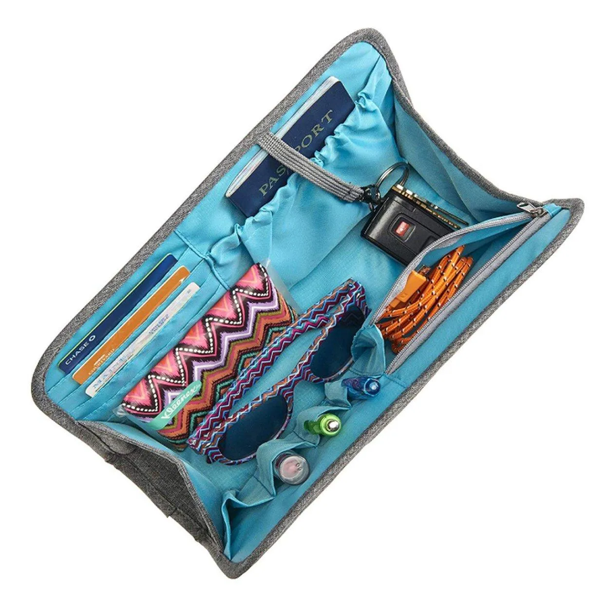 Tote, Handbag and Purse Organizer Insert with RFID Lining