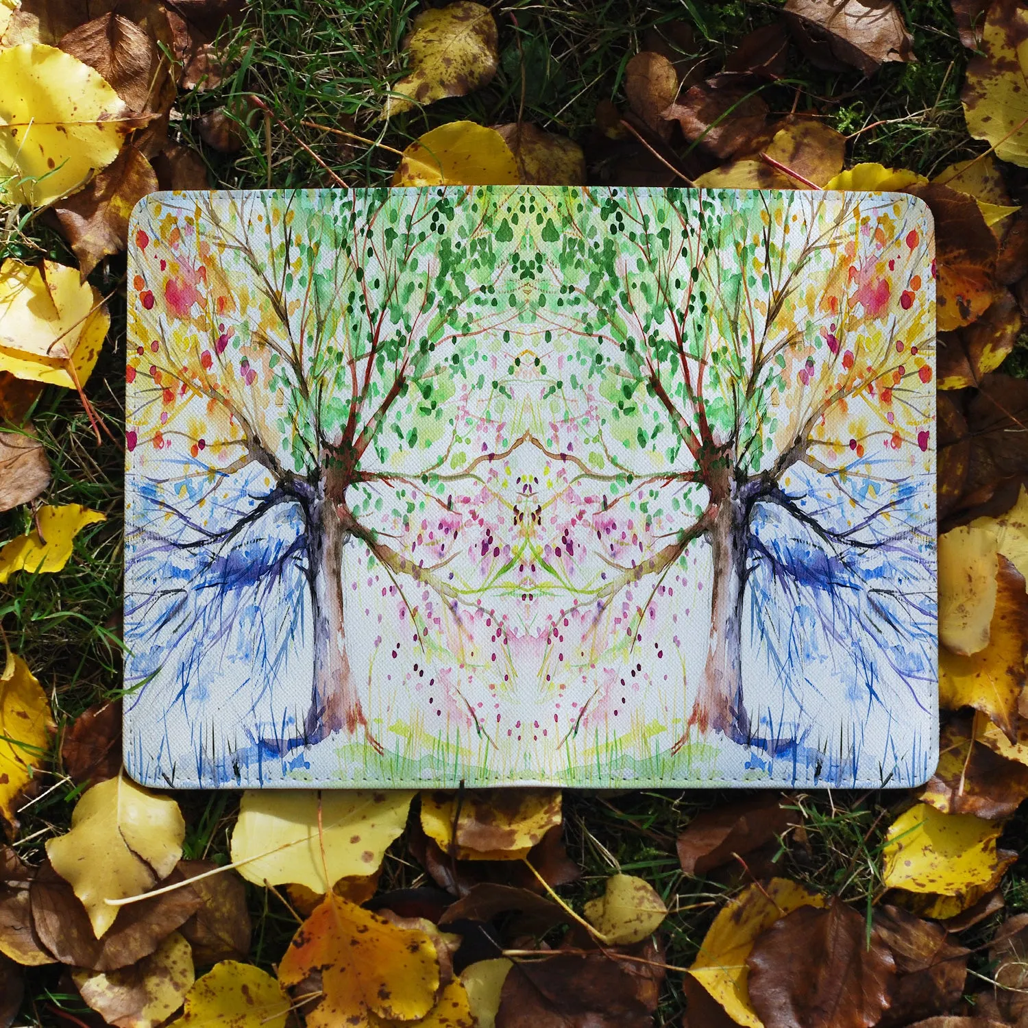 Travel Wallet - Watercolor Flower