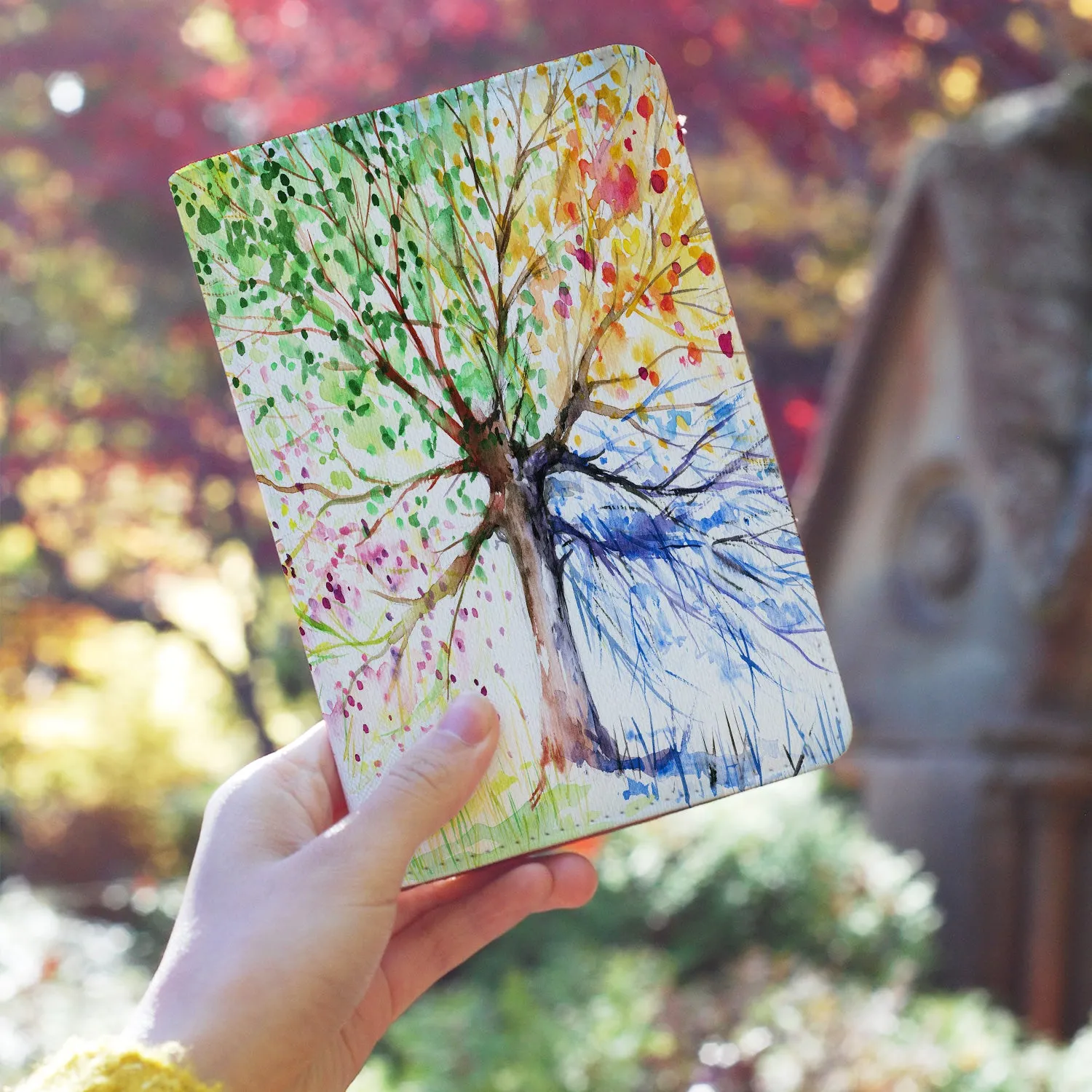Travel Wallet - Watercolor Flower