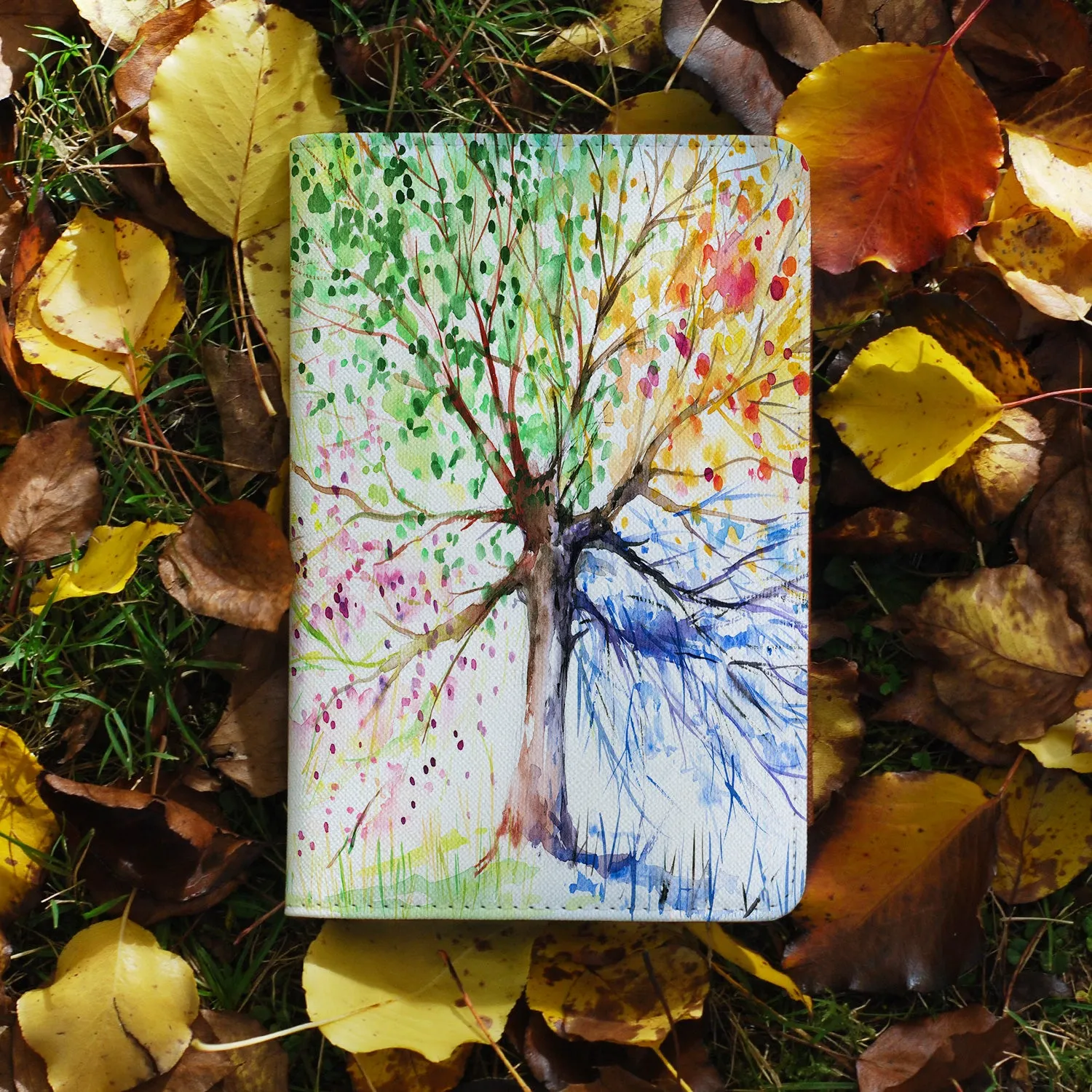 Travel Wallet - Watercolor Flower