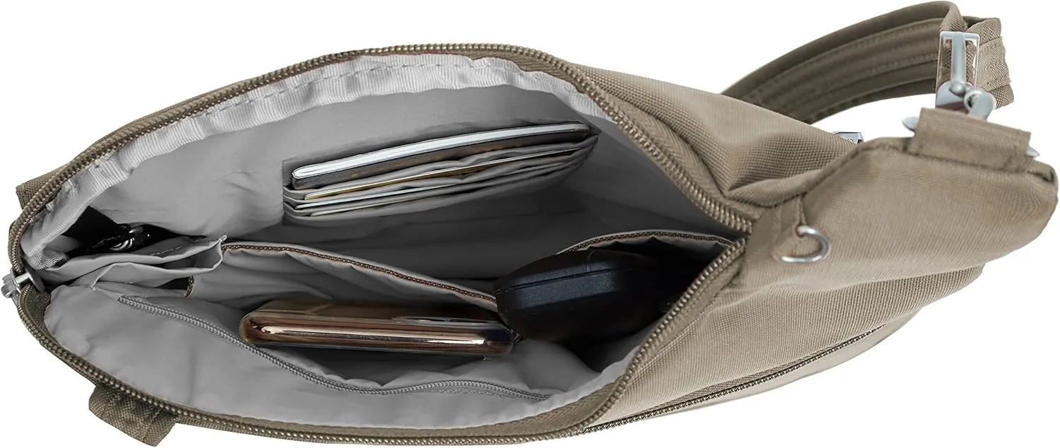 Travelon Anti-Theft Cross-Body Bag, Two Pocket