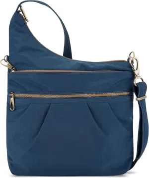 Travelon Anti-Theft Signature 3 Compartment Crossbody Bag