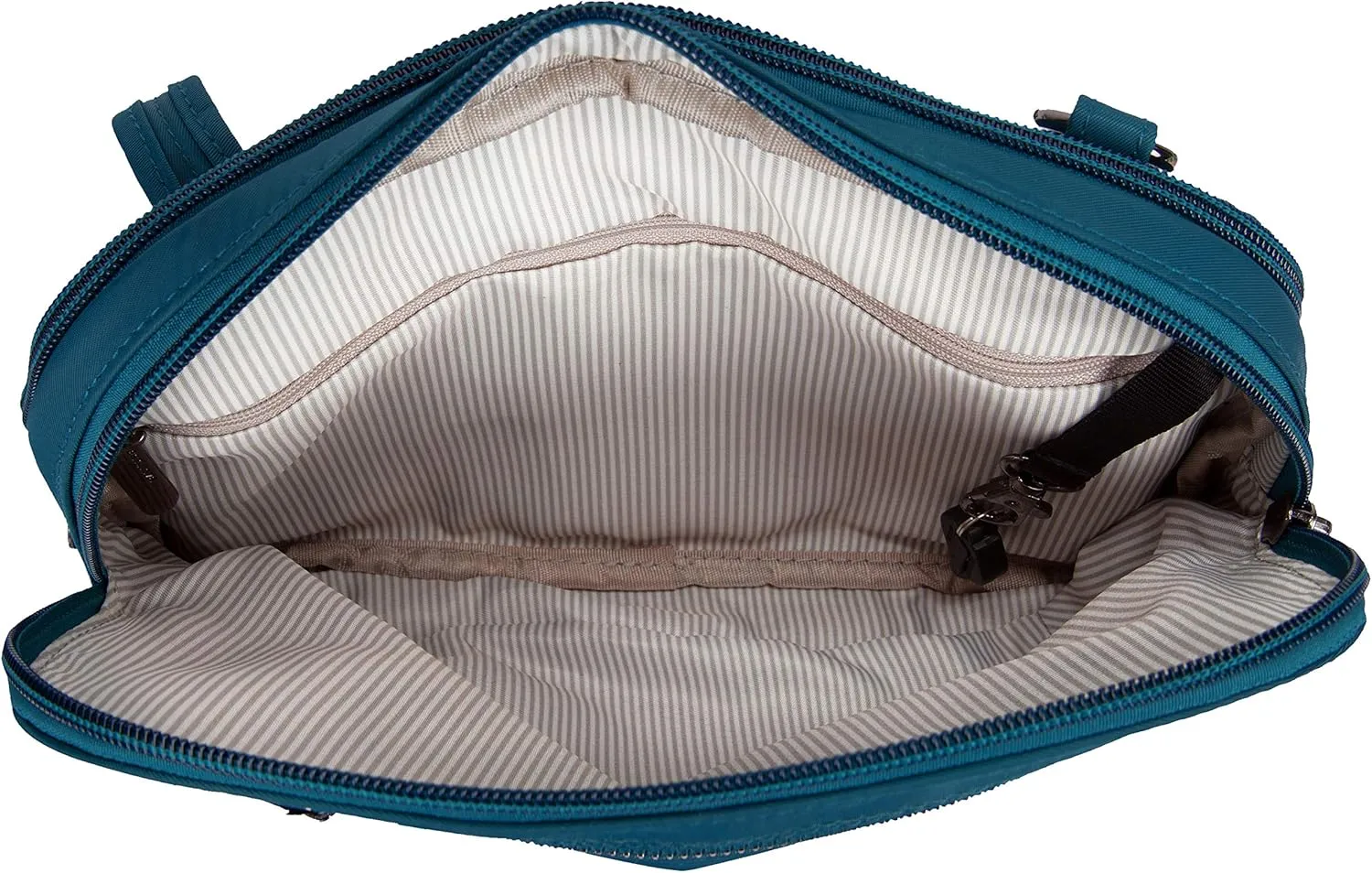 Travelon Women's Anti-theft Tailored East/West Organizer Chrossbody