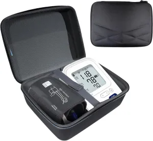 TUDIA EVA Empty Case Compatible with Omron BP7100 3 Series, Omron BP742N 5 Series/Model 7200, Hard Storage Travel Case for Upper Arm Blood Pressure Monitor [Case ONLY, Device NOT included]