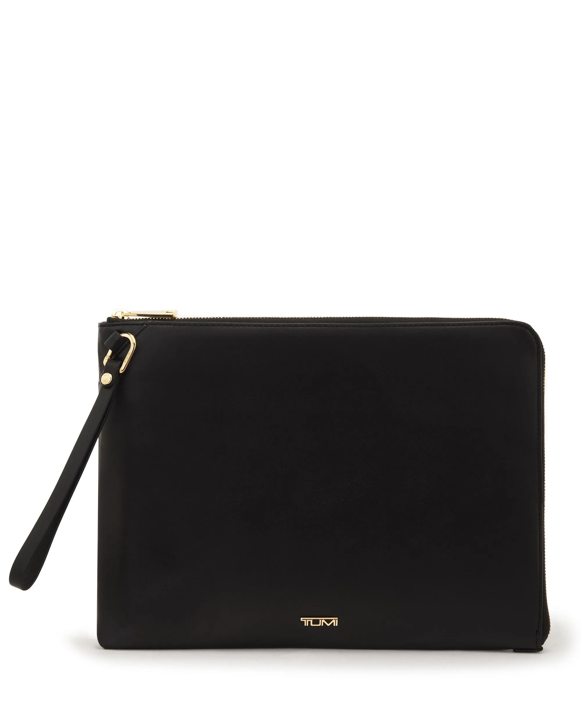 TUM I Tas Tangan Voyageur Easton Tech Clutch Leather - Black