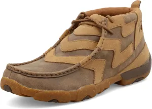 Twisted X Men's Chukka Driving Moc, Moc Toe with CellSole, Bomber & Bomber, 9 M