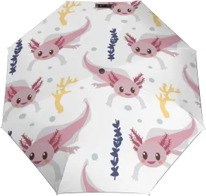 Umbrella Compact Folding Domestic Birds Geese Travel Umbrella Auto Open And Close for Windproof, Rainproof