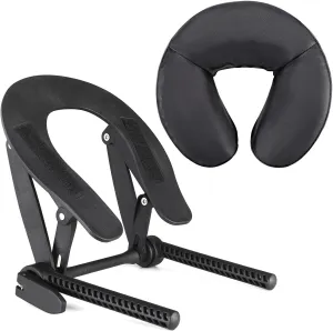 Universal Massage Table Face Cradle & Cushion, Adjustable Massage Chair Spa Bed Headrest & Face Pillow Support, Massage Platform Head Rest Cushion Cradle for Salon Home Mattress Top Massage Kit