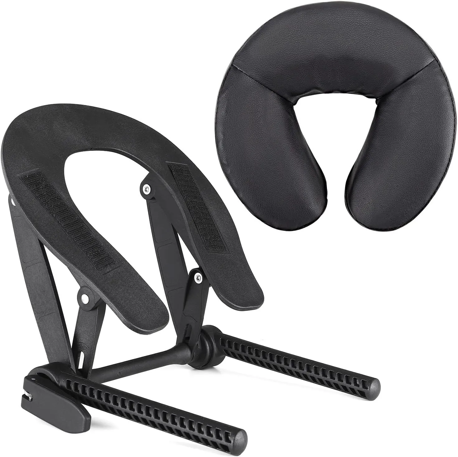 Universal Massage Table Face Cradle & Cushion, Adjustable Massage Chair Spa Bed Headrest & Face Pillow Support, Massage Platform Head Rest Cushion Cradle for Salon Home Mattress Top Massage Kit