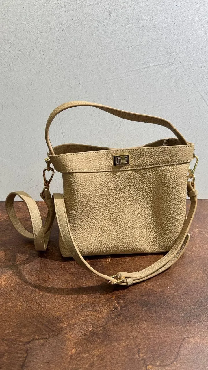 Urban Grace | Genuine Leather Bag with Leather Interior