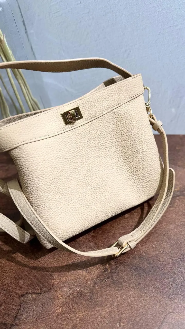 Urban Grace | Genuine Leather Bag with Leather Interior
