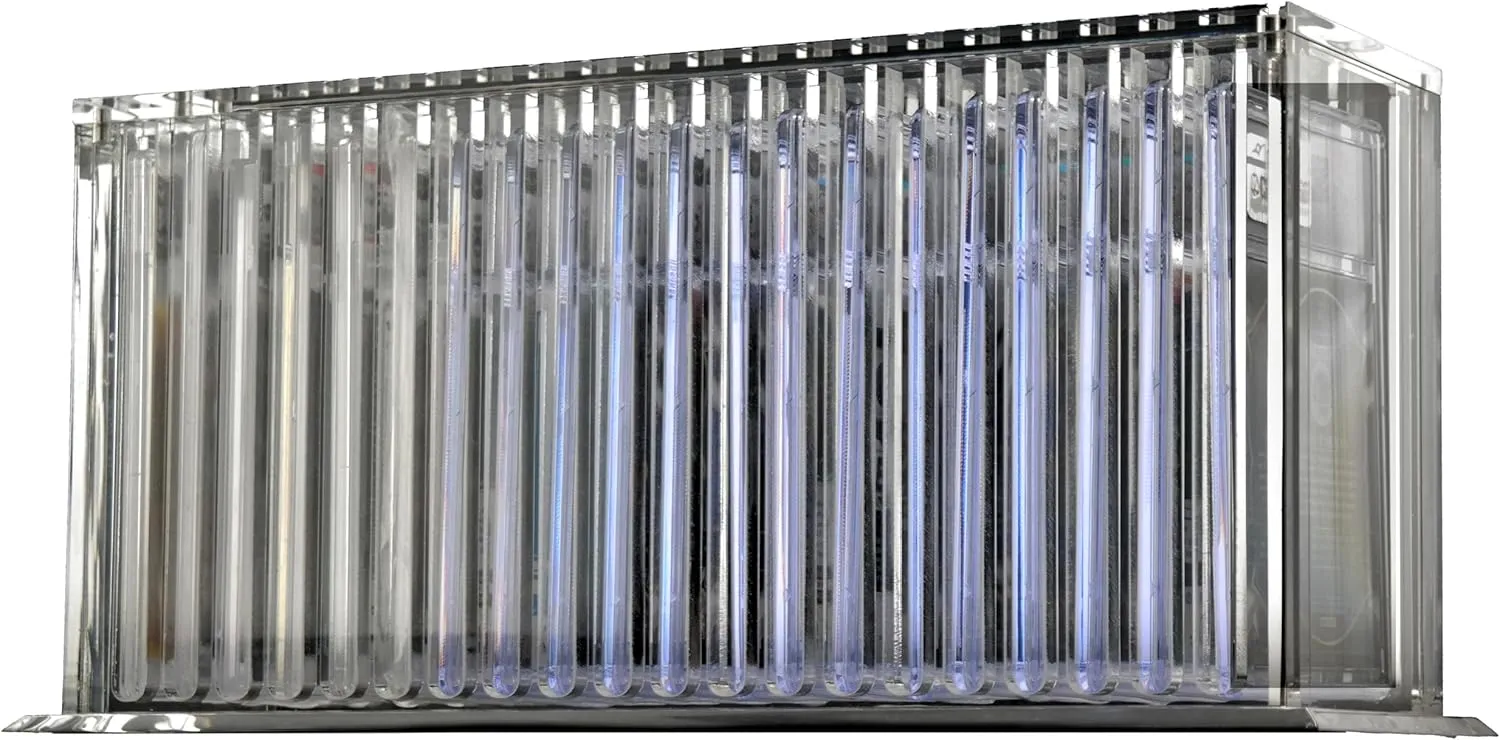 Ursae Minoris Top-Load Deluxe Acrylic Sports/Collectible Graded PSA, FGS, SGC, Beckett Twenty Card Rail Display Case