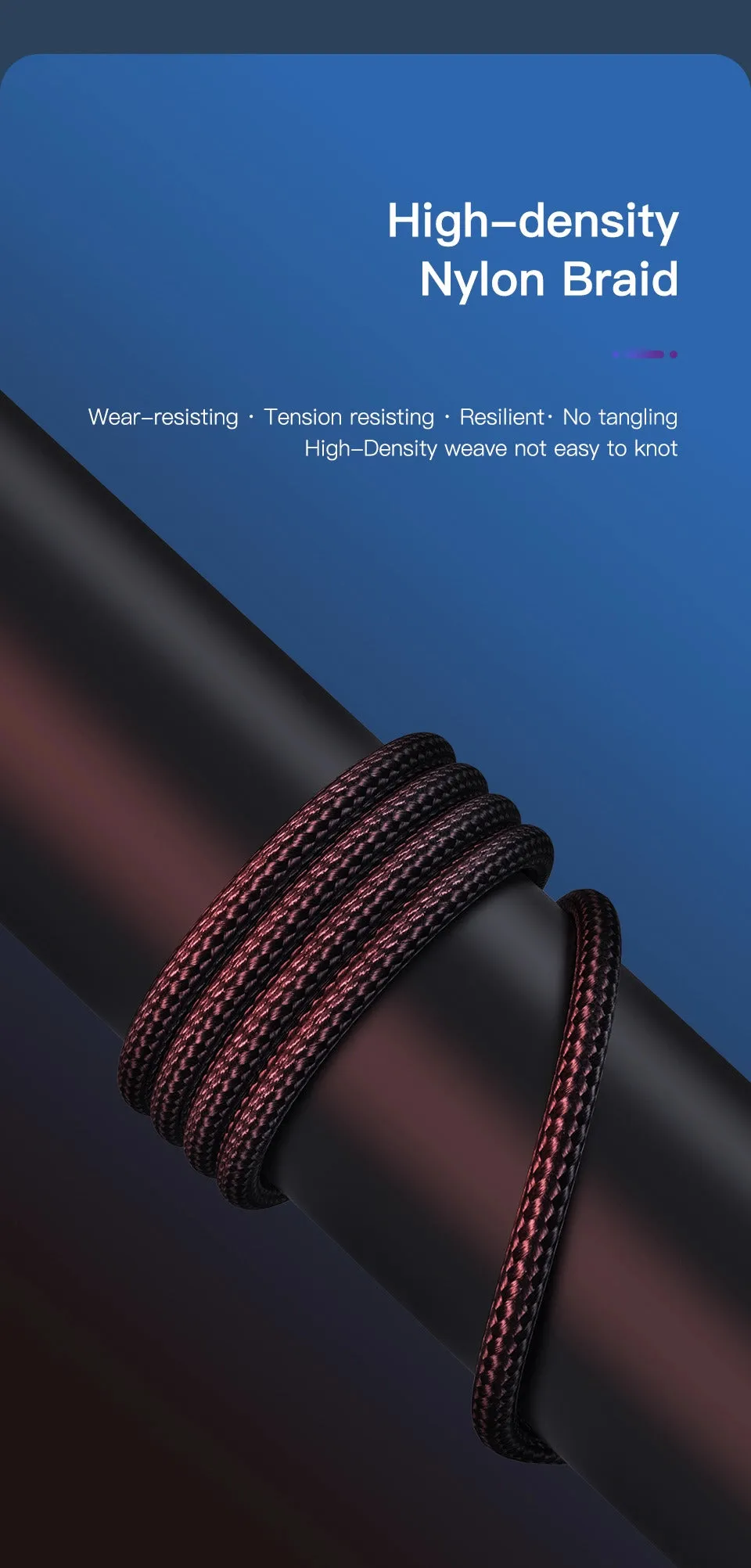 USB-C PD 60W 3A Fast Charging Cable