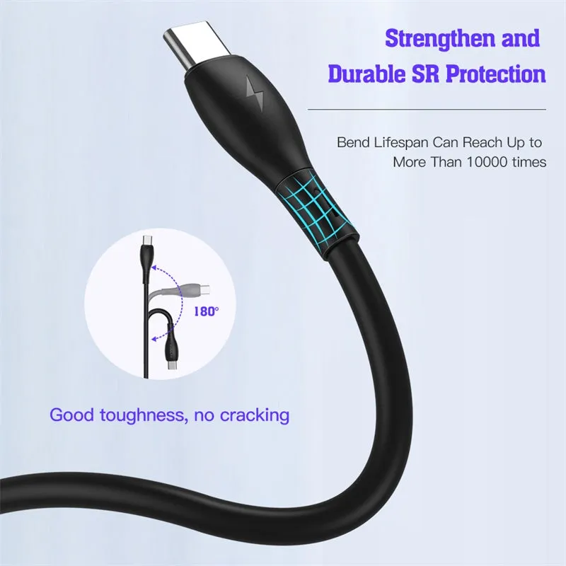 USB-C PD 60W 3A Fast Charging Cable