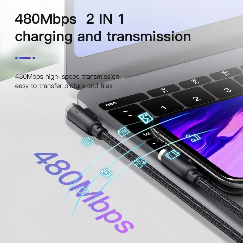 USB-C PD 60W 3A Fast Charging Cable