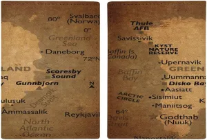 Vintage Maps of Burundi Passport Protector,Passport Case for Men And Women Pu Leather Wallet Bifold