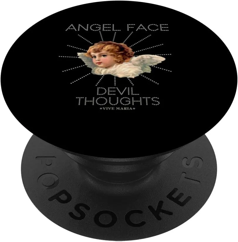 Vive Maria Forbidden Couture Angel Face PopSockets Standard PopGrip