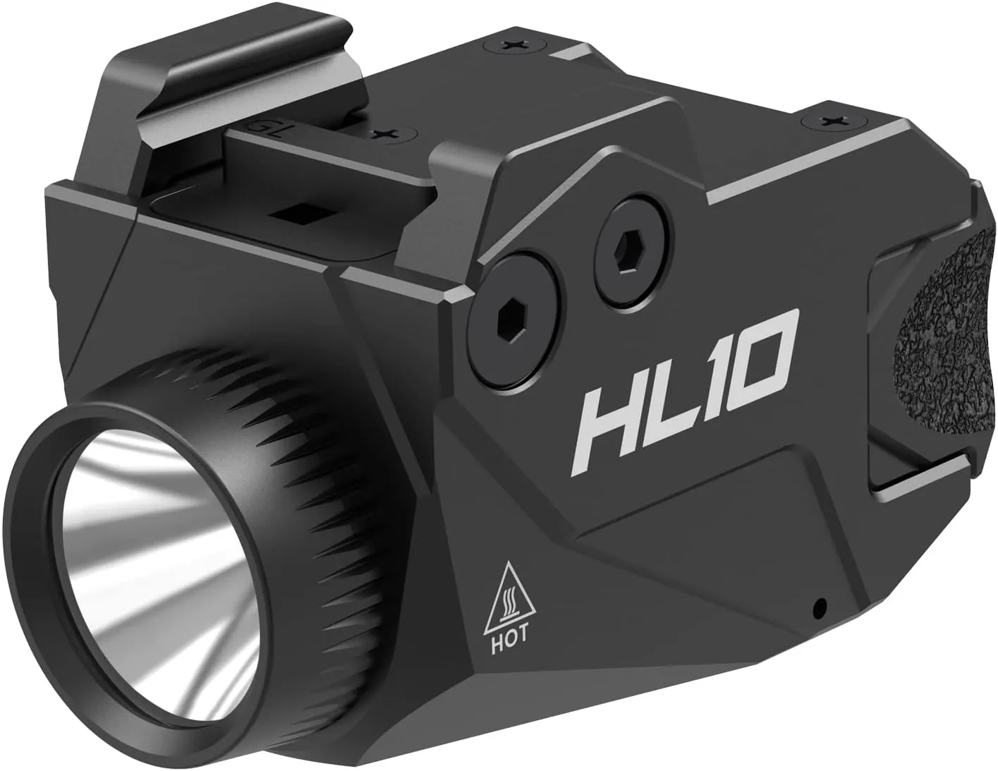 VOTATU HL10 Pistol Light 800 Lumens Ultra-Compact Weapon Light, Rechargeable LED Tactical Flashlight with Rail Locating Keys for Glock, 1913 Picatinny, Sig P320, Beretta 90two, S&W 99 and S&W TSW