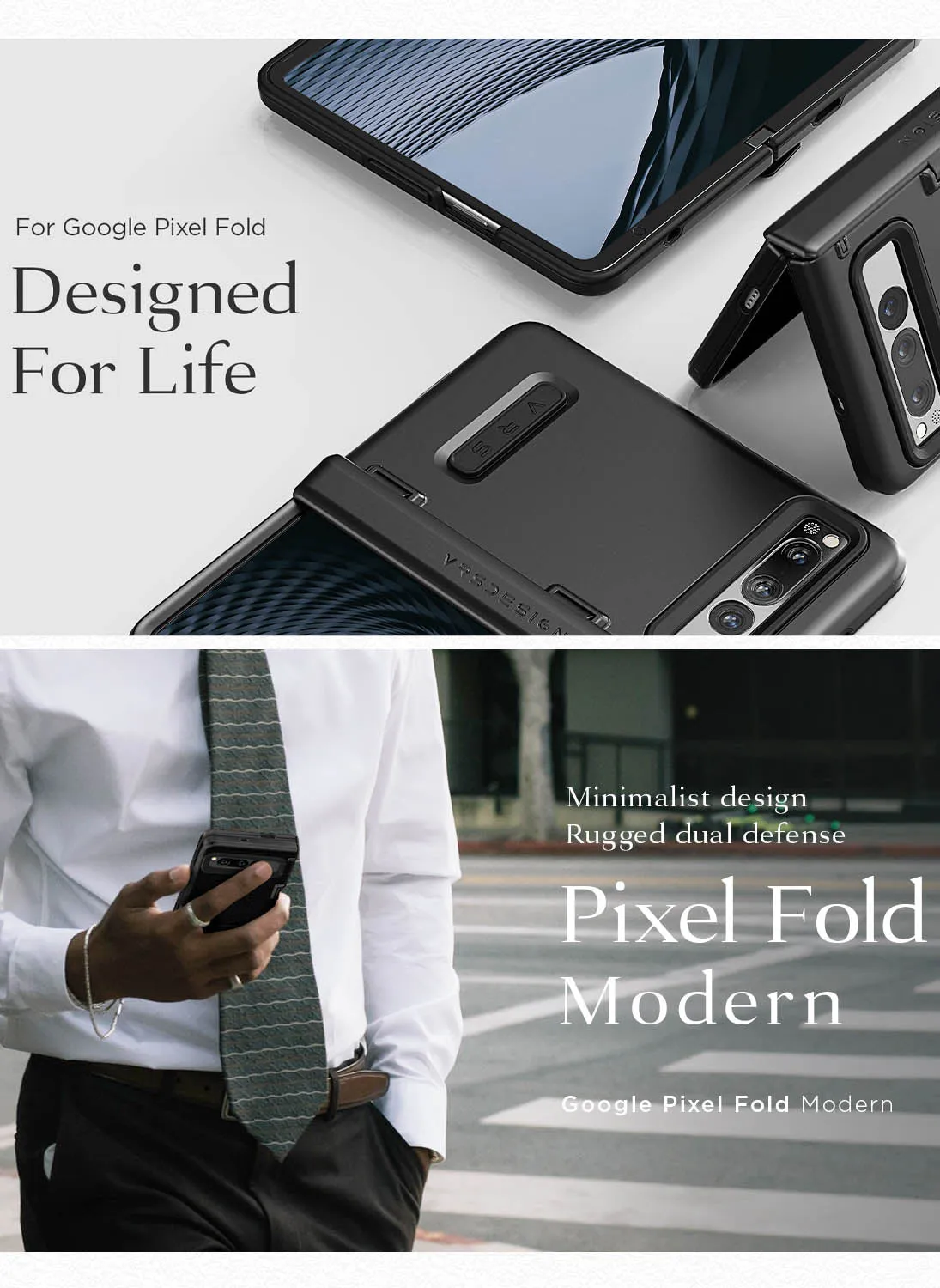 VRS Design Google Pixel Fold Case Terra Guard Modern