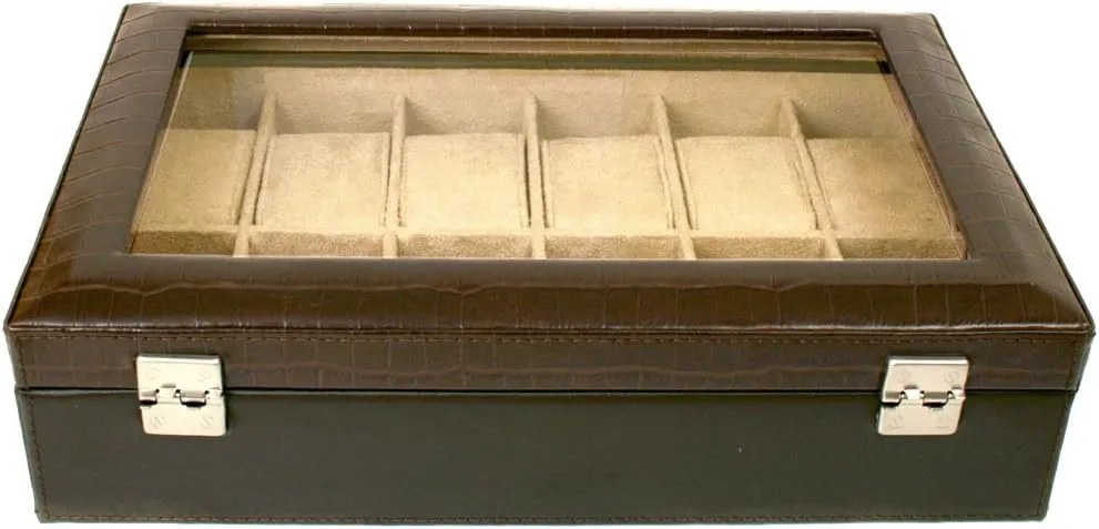 Watch Box Storage Case for 12 Watches