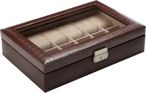 Watch Box Storage Case for 12 Watches